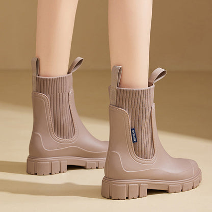 Modische Damen-Regenstiefel für den Herbst: Wasserdicht, warm & rutschfest für Komfort und Stil