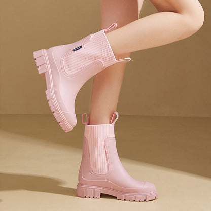 Modische Damen-Regenstiefel für den Herbst: Wasserdicht, warm & rutschfest für Komfort und Stil
