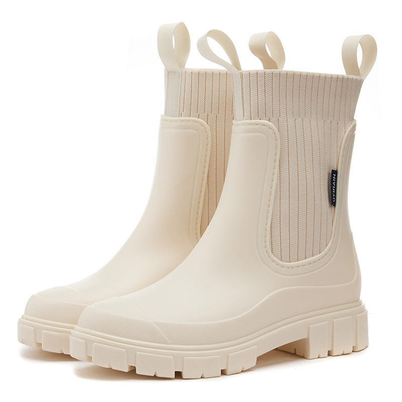 Modische Damen-Regenstiefel für den Herbst: Wasserdicht, warm & rutschfest für Komfort und Stil