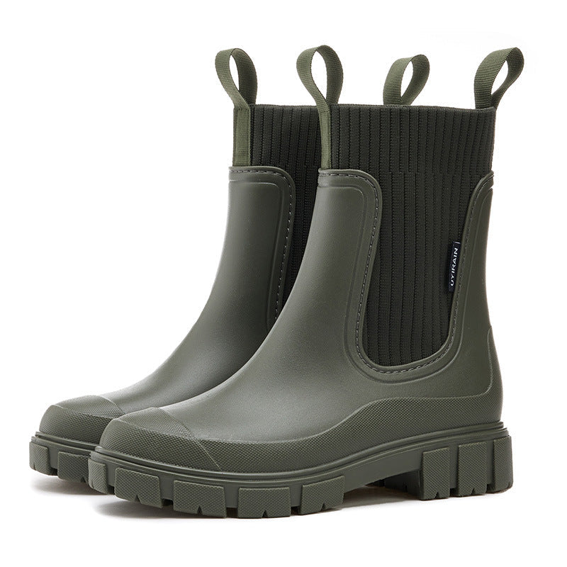 Modische Damen-Regenstiefel für den Herbst: Wasserdicht, warm & rutschfest für Komfort und Stil