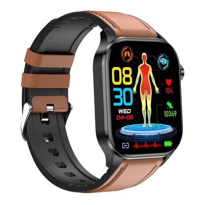 Umfassende Gesundheits-Smartwatch: EKG, Blutdruck, Fitness-Tracking | Für iOS & Android