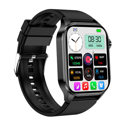 Umfassende Gesundheits-Smartwatch: EKG, Blutdruck, Fitness-Tracking | Für iOS & Android