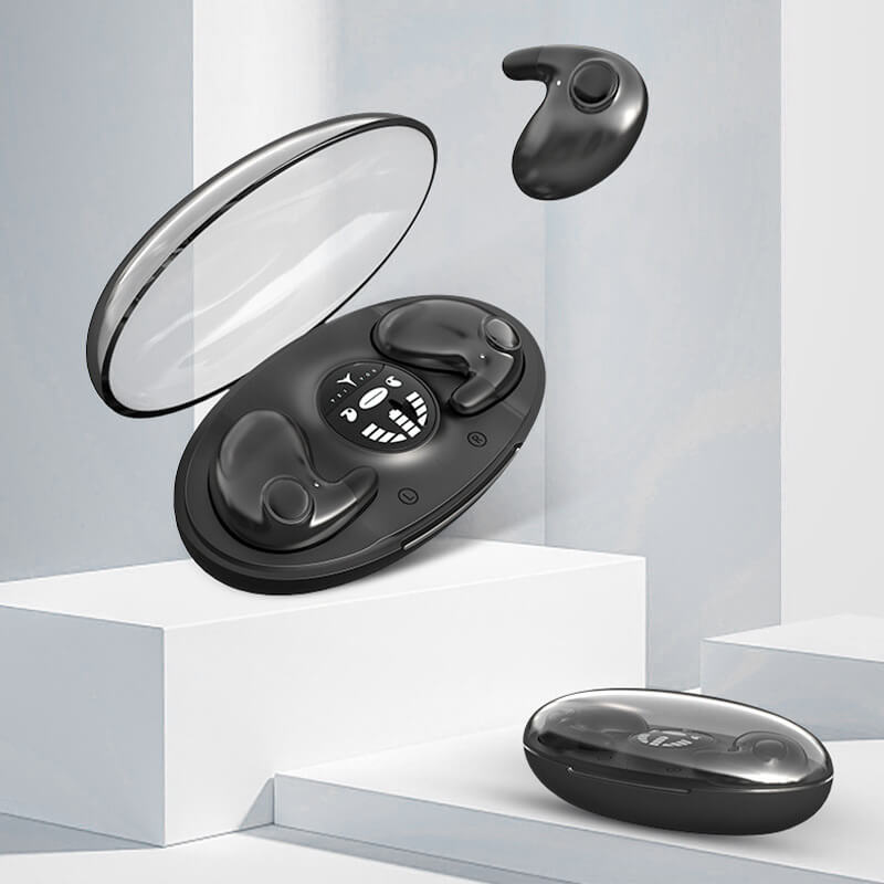 EtherealPods - Unsichtbare kabellose Schlaf-Kopfhörer mit IPX5 Wasserdichtigkeit
