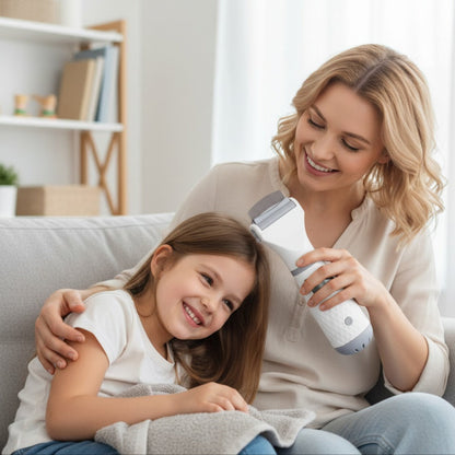 KammVital - Elektrischer Läusekamm für Kinder, Erwachsene & Hunde – Effektiv & Schmerzfrei